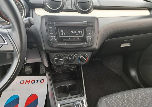 Suzuki Swift cena 43900 przebieg: 87211, rok produkcji 2017 z Kowalewo Pomorskie małe 172